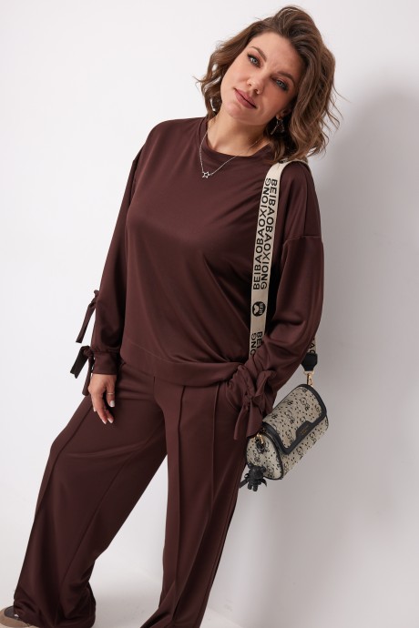Костюм/комплект BegiModa 3098 двойка мокко размер 48-62 #4