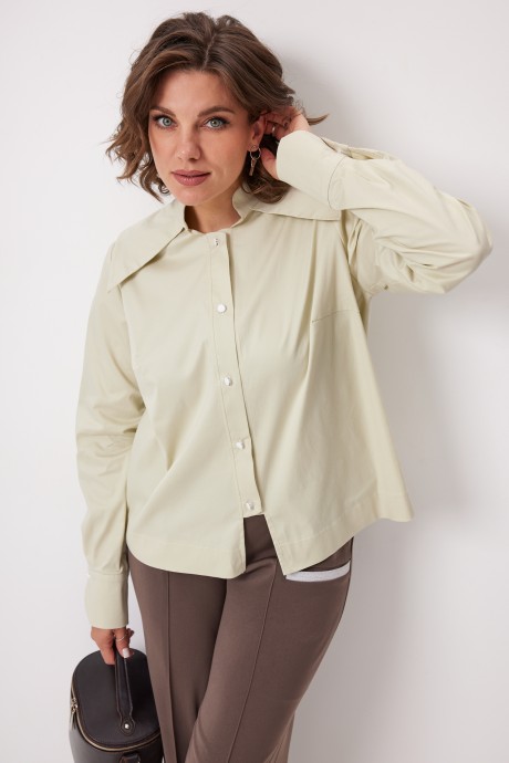 Блузка BegiModa 4136 дыня размер 48-62 #1