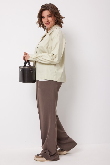Блузка BegiModa 4136 дыня размер 48-62 #6
