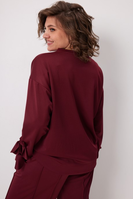 Свитшот BegiModa 4139 вишня размер 48-62 #4