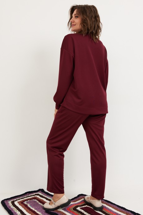 Спортивный костюм BegiModa 3100 двойка вишня размер 48-62 #6