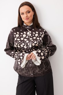 Блузка BegiModa 4145 шоколад #1