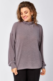 Джемпер (кофта) BegiModa 4156 фиолетовый пепел