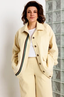 Жакет (пиджак) BegiModa 2017 светлый желтый