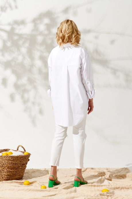 Рубашка KOKOdea 210647 белый размер 42-52 #9