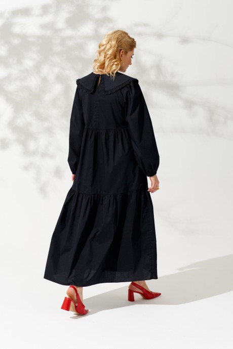 Платье KOKOdea 211580 черный размер 42-48 #4
