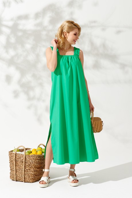 Платье KOKOdea 213180 зеленый размер 42-48 #2
