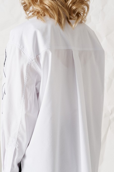 Рубашка KOKOdea 211444 белый размер 42-52 #7