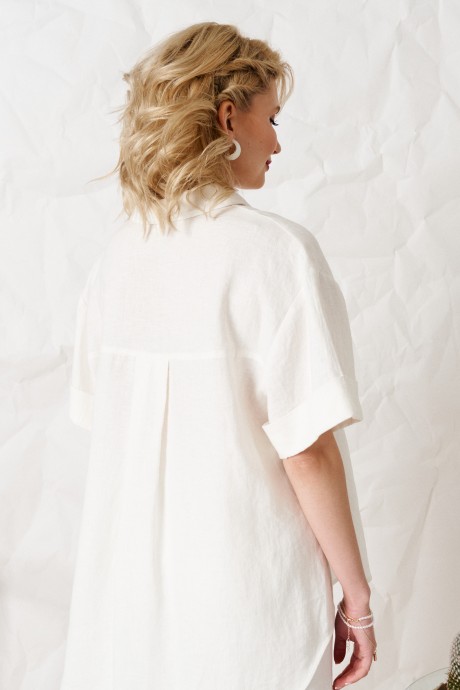 Блузка KOKOdea 212440 белый размер 42-52 #4