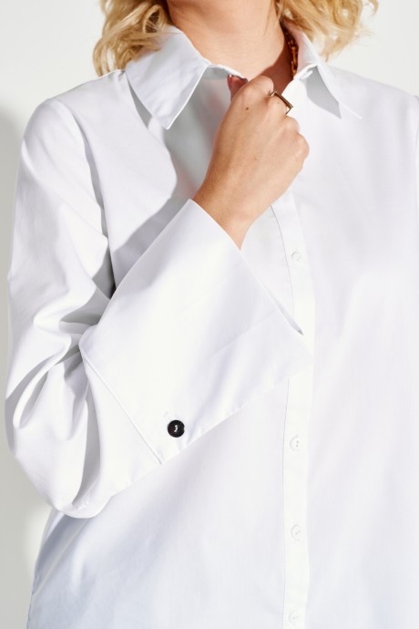 Рубашка KOKOdea 214140 белый размер 42-50 #3