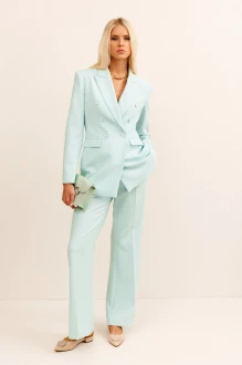 Брючный костюм KOKOdea 30014 двойка светло-бирюзовый
