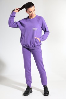 Спортивный костюм HIT 3080 фиолетовый #1
