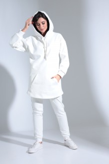 Спортивный костюм HIT 3086 белый #1