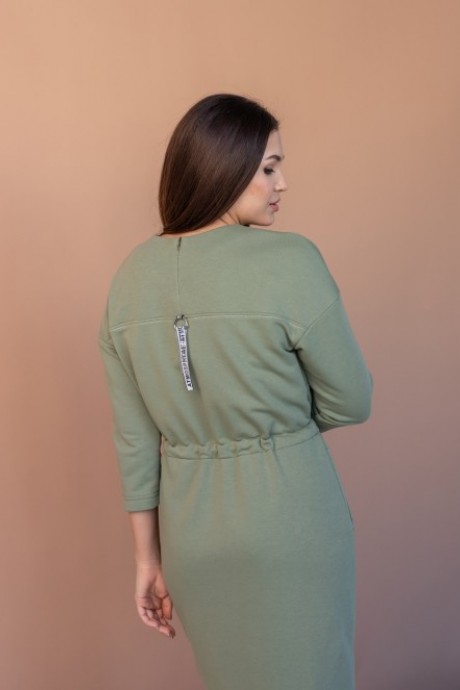 Платье MisLana 630 зеленый размер 46-56 #4