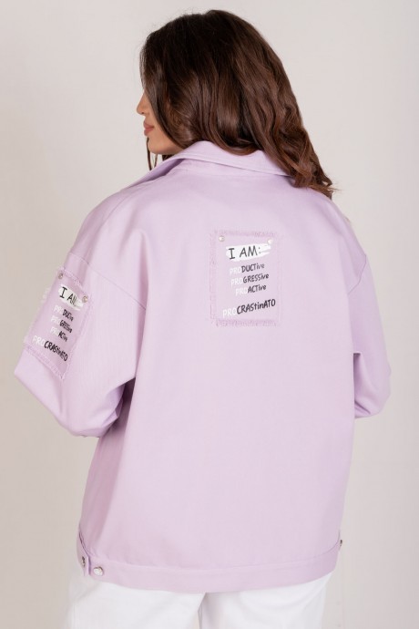 Куртка MisLana 210 лиловый размер 44-54 #3