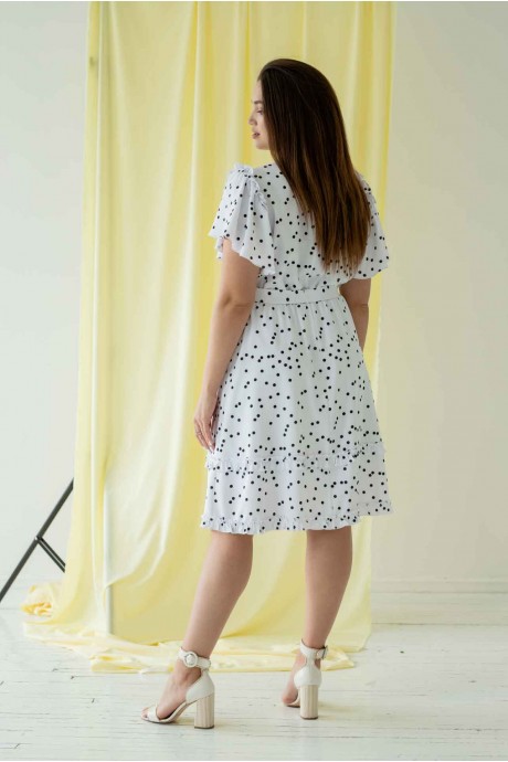 Платье MisLana 660 белый размер 44-54 #2