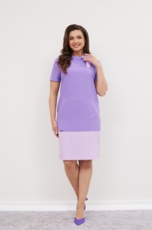 Платье MisLana 417 фиолетовый #1