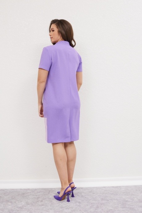 Платье MisLana 417 фиолетовый размер 46-56 #3