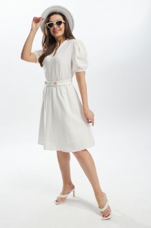 Платье MisLana 927 белый #1