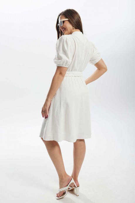Платье MisLana 927 белый размер 46-52 #3