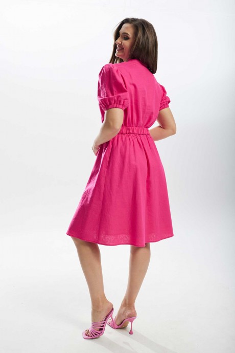 Платье MisLana 927 фуксия размер 46-52 #2
