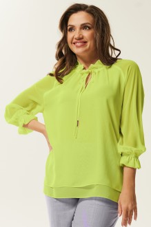 Блузка MisLana 791 зеленый #1