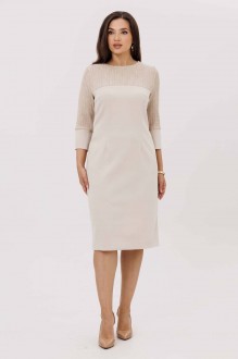 Платье MisLana 1244 бежевый