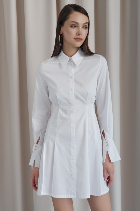 Платье Davydov 9081 белый размер 42-48 #1