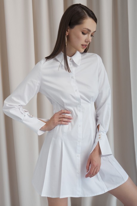 Платье Davydov 9081 белый размер 42-48 #2
