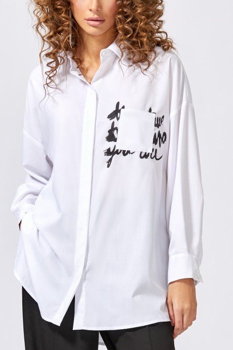 Рубашка RIVOLI 2310 белый размер 42-52 #2