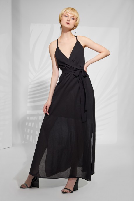 Платье RIVOLI 7131 черный размер 42-52 #1