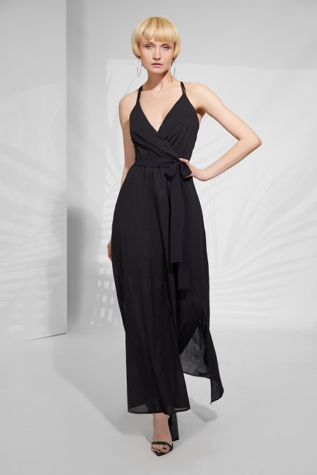 Платье RIVOLI 7131 черный размер 42-52 #2