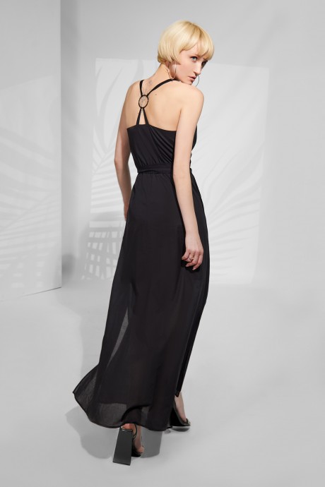 Платье RIVOLI 7131 черный размер 42-52 #3