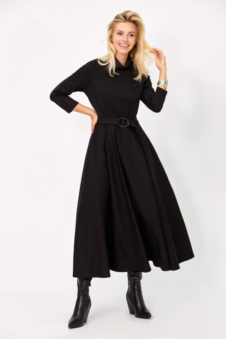 Платье RIVOLI 7139 чёрный размер 42-52 #2