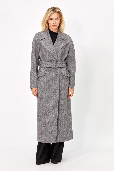 Пальто RIVOLI 1044 серый размер 42-52 #1
