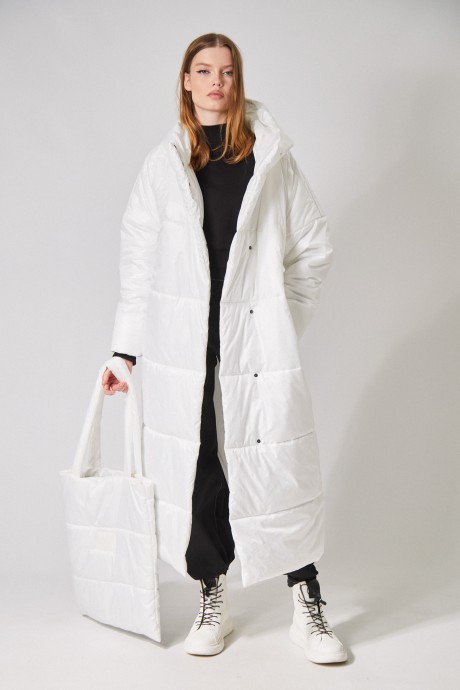 Пальто RIVOLI 1048.2 белый размер 42-52 #3