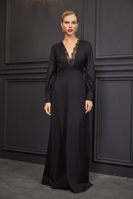 Вечернее платье RIVOLI 7122 черный размер 42-46 #2