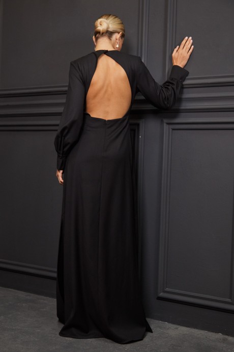 Вечернее платье RIVOLI 7122 черный размер 42-46 #5