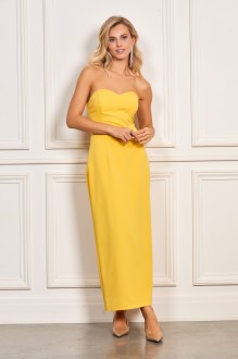 Вечернее платье RIVOLI 7156.1 желтый #1