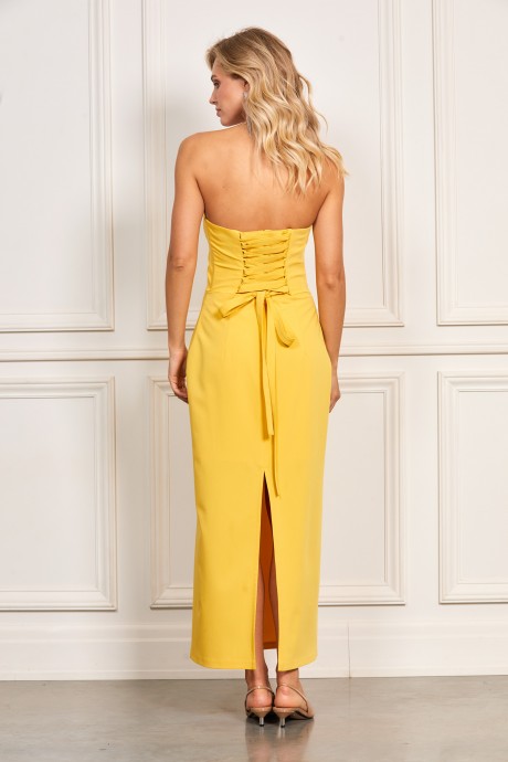 Вечернее платье RIVOLI 7156.1 желтый размер 42-52 #2