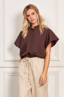 Блузка RIVOLI 2396.2 коричневый #1