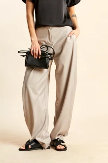 Брюки RIVOLI 5262 серо-розовые