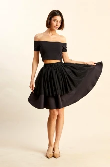 Юбка RIVOLI 4070 черная