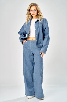 Брючный костюм ARTELLA 1001 двойка голубой