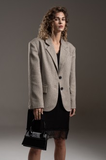 Жакет (пиджак) SILVERSPICE S-2534 серый