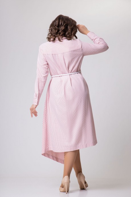 Платье EVA GRANT 158 розовый размер 48-58 #3