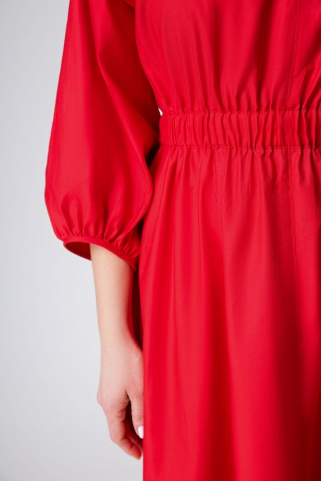 Платье EVA GRANT 157 красный размер 48-58 #5