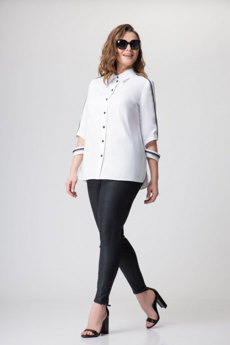 Рубашка EVA GRANT 145 белый размер 48-58 #2