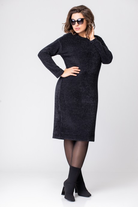 Платье EVA GRANT 140.1 черный размер 42-60 #2