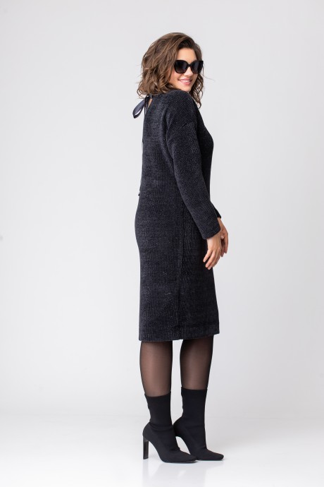 Платье EVA GRANT 140.1 черный размер 42-60 #3